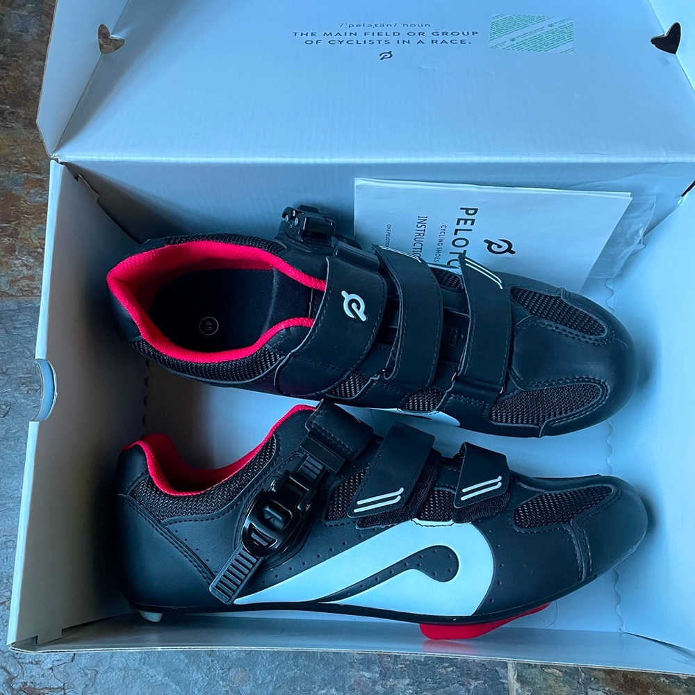Peloton Cycling Shoes Size 45